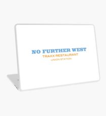 No Further West at Traxx Laptop Skin