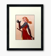 Ginny is our Queen Framed Print