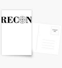 Recon Postcards