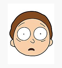 Morty Face: Photographic Prints | Redbubble