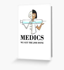 Medics Greeting Card