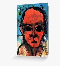 Face Greeting Card