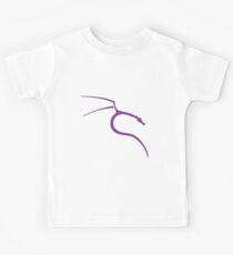 Kali Linux Logo - Purple Kids Tee