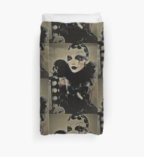 Cabaret Jazz Pierrot Jacqueline Mcculloch House of Harlequin Duvet Cover