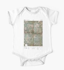 USGS TOPO Maps Iowa IA Hayfield 20100526 TM Short Sleeve Baby One-Piece