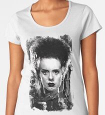 Camiseta premium para mujer La novia de Frankenstein Elsa Manchester