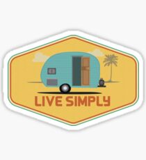 Simple Life - Sticker Sticker