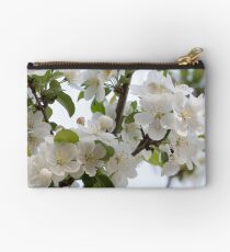 White Blossoms Studio Pouch