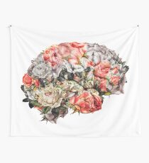 Flower Brain Wall Tapestry