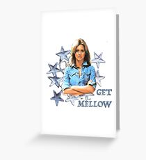 OLIVIA NEWTON-JOHN - Get Mellow 1970s Greeting Card