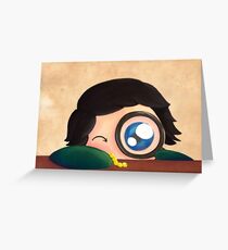 Curiousity Greeting Card
