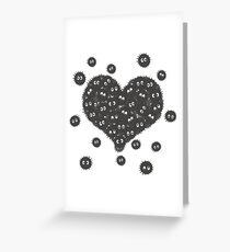 Heart of Soot Sprites Greeting Card