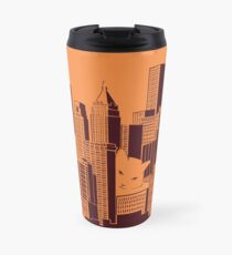 Taza de viaje Gato en la gran ciudad