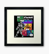Krome Comic Framed Print