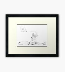 Windy Day Framed Print