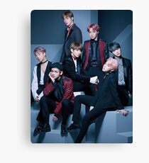 BTS- Group Canvas Print