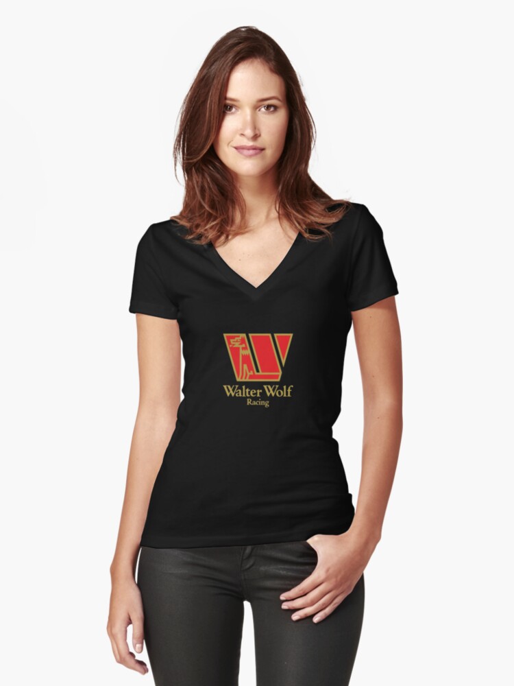 Download "Walter Wolf Racing" Women's Fitted V-Neck T-Shirt by ...