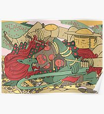 Hunting big cat Poster