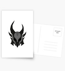 Daedric Helmet Postcards