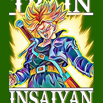 Train Insaiyan Super Saiyan Future Trunks saiyan armor Sticker