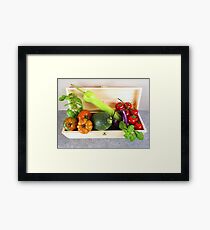 vegetables Framed Print