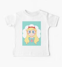 Camiseta para bebés estrella contra las fuerzas del mal
