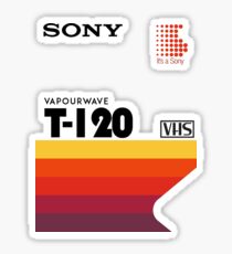 SONY VHS Sticker