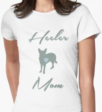 Heeler Mom Women's Fitted T-Shirt