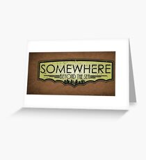 Somewhere Beyond The Sea Greeting Card