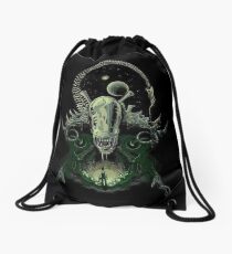 Alien Drawstring Bag
