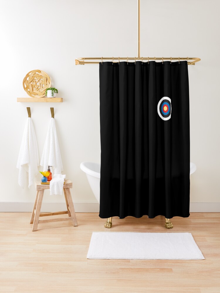 Bulls Eye On Breast Red White Blue Roundel Target Small On