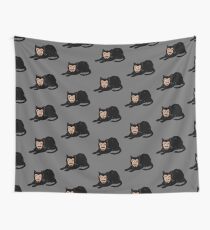 Vlad the Cat (Gray) Wall Tapestry