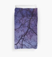 Bare Branches At Dusk Duvet Cover