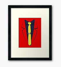 Lupin III's suit Framed Print