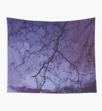 Bare Branches At Dusk Wall Tapestry
