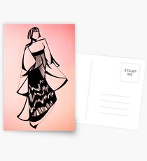 Asian twist Postcards