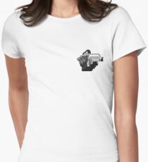 Kerouac Reads Women's Fitted T-Shirt