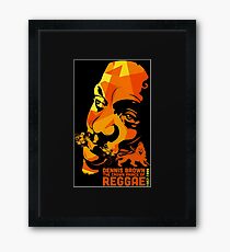 The Crown Peace of Reggae Framed Print