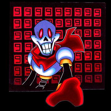 Papyrus Undertale Pixel Art – BRIK