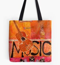 MUSIC Makes Me Wanna Dance Tote Bag