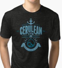 Camiseta de tejido mixto Gimnasio cerúleo
