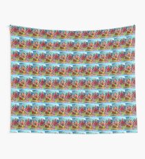 Sea houses. Gardenstown. Wall Tapestry