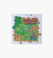 Hyrule Map: Zelda Link to the Past Art Board