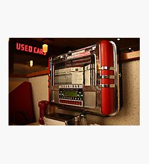 American diner jukebox Photographic Print