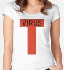 Gorillaz - T-Virus Women's Fitted Scoop T-Shirt