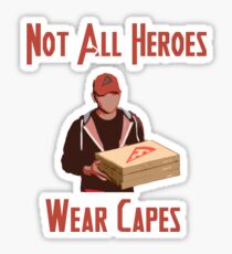 Pizza Hero Sticker