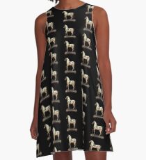 Zebra Toy (pattern) A-Line Dress