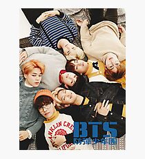BTS lag herum Fotodruck
