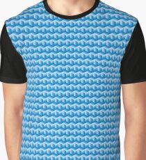 Ice Cube Optical Illusion Graphic T-Shirt