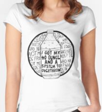 40 Ounce Women's Fitted Scoop T-Shirt